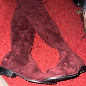Women's Burgundy lowland Suede Boots
